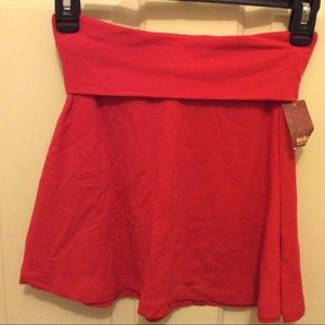 New NOBO size XS red junior skater skirt